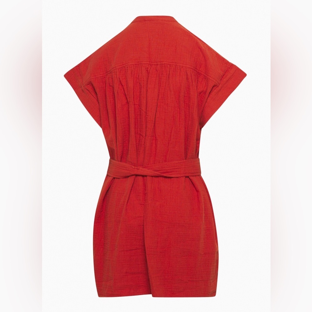 NWT Wilfred Tahoe Dress Copper Red - Missing Belt - Picture 2 of 11